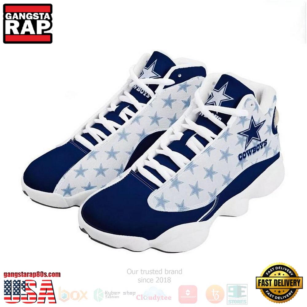 JWFancy Dallas Cowboys AJ13 Sneakers Shoes For Men And Women