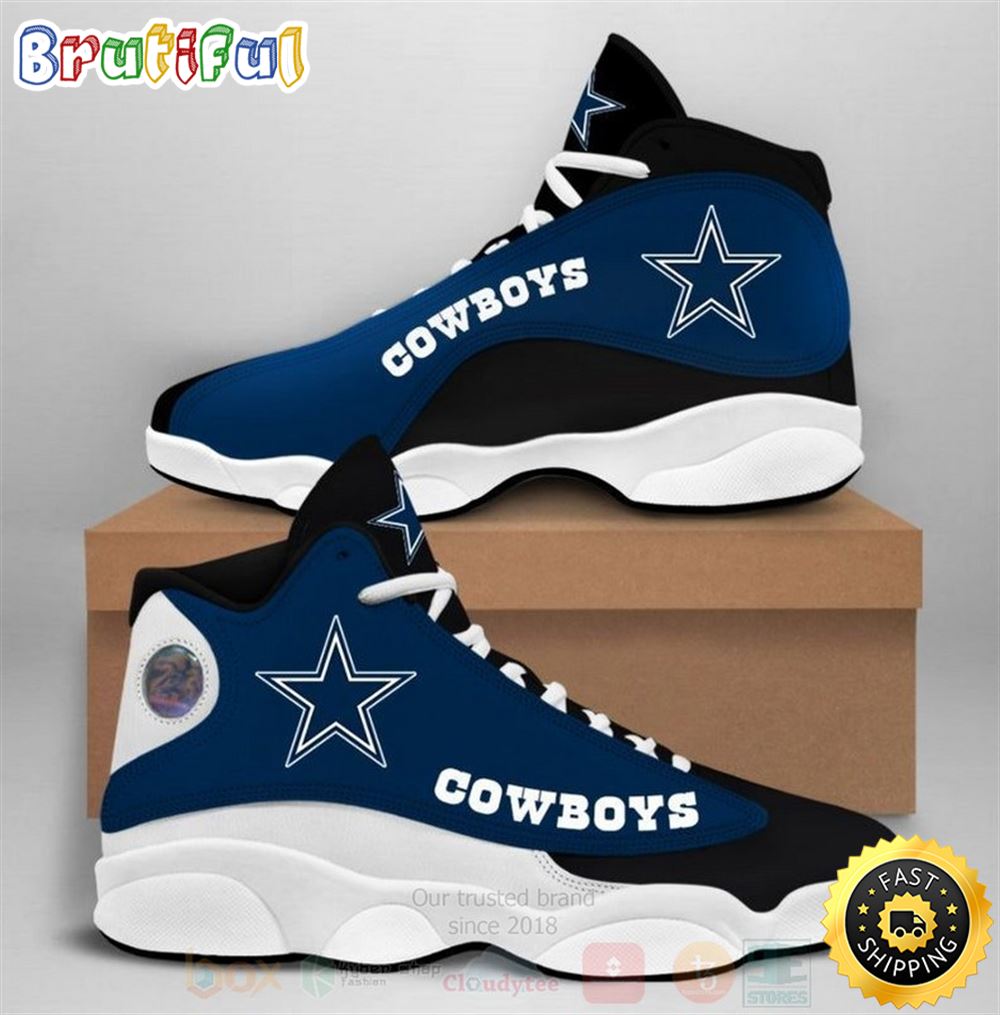 JWFancy Dallas Cowboys AJ13 Sneakers Shoes For Men And Women