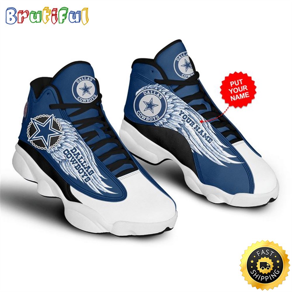JWFancy Dallas Cowboys AJ13 Sneakers Shoes For Men And Women