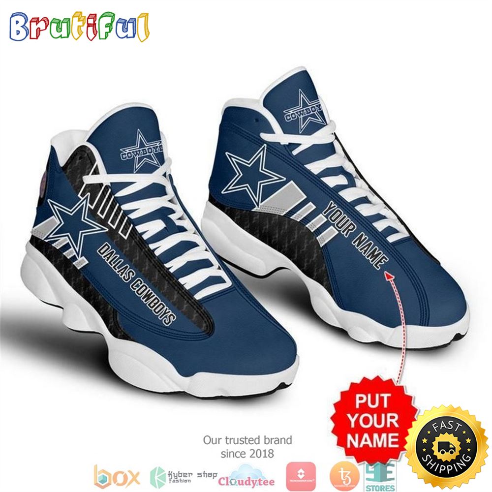 JWFancy Dallas Cowboys AJ13 Sneakers Shoes For Men And Women