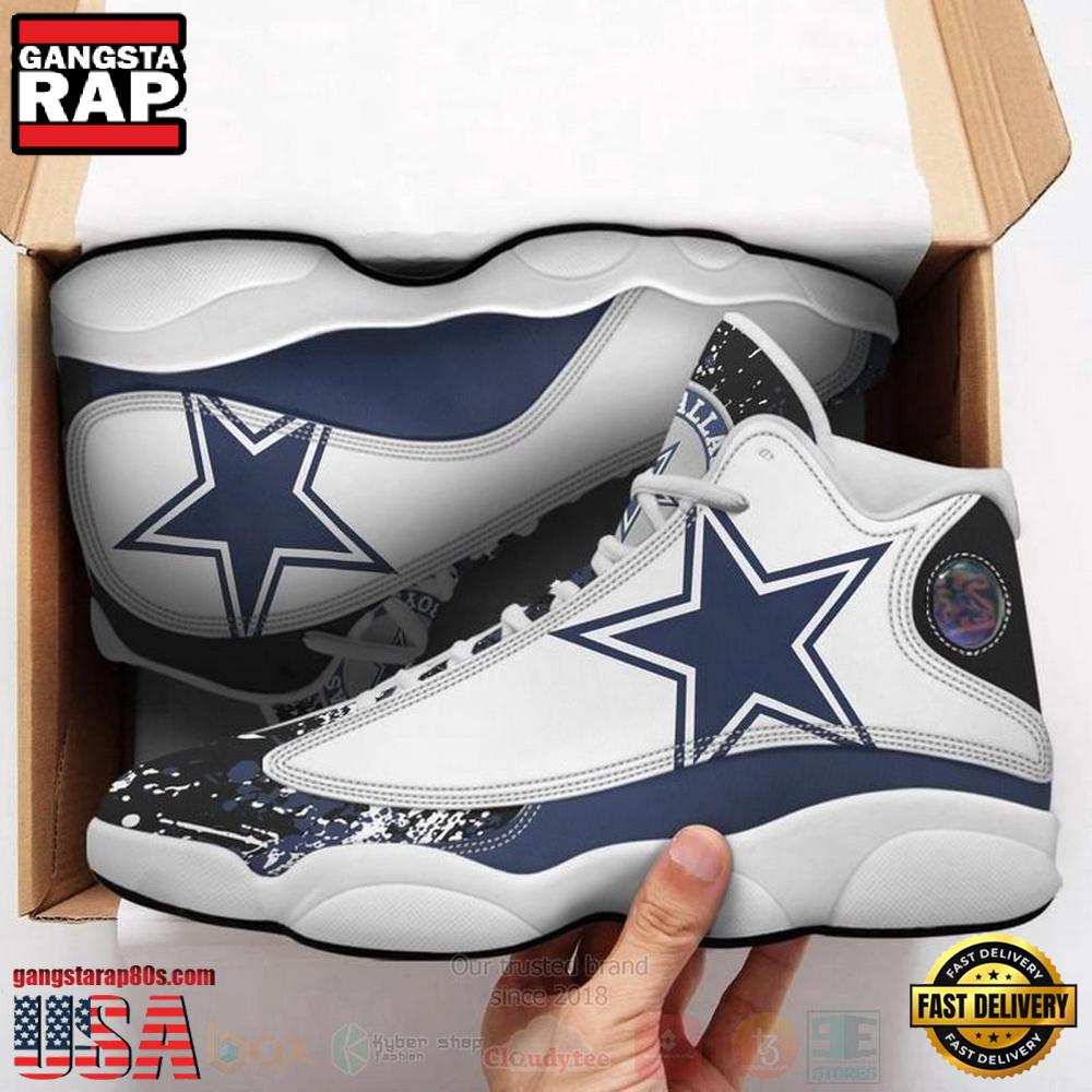 JWFancy Dallas Cowboys AJ13 Sneakers Shoes For Men And Women