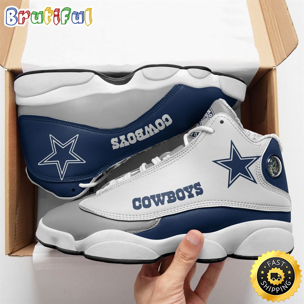 JWFancy Dallas Cowboys AJ13 Sneakers Shoes For Men And Women
