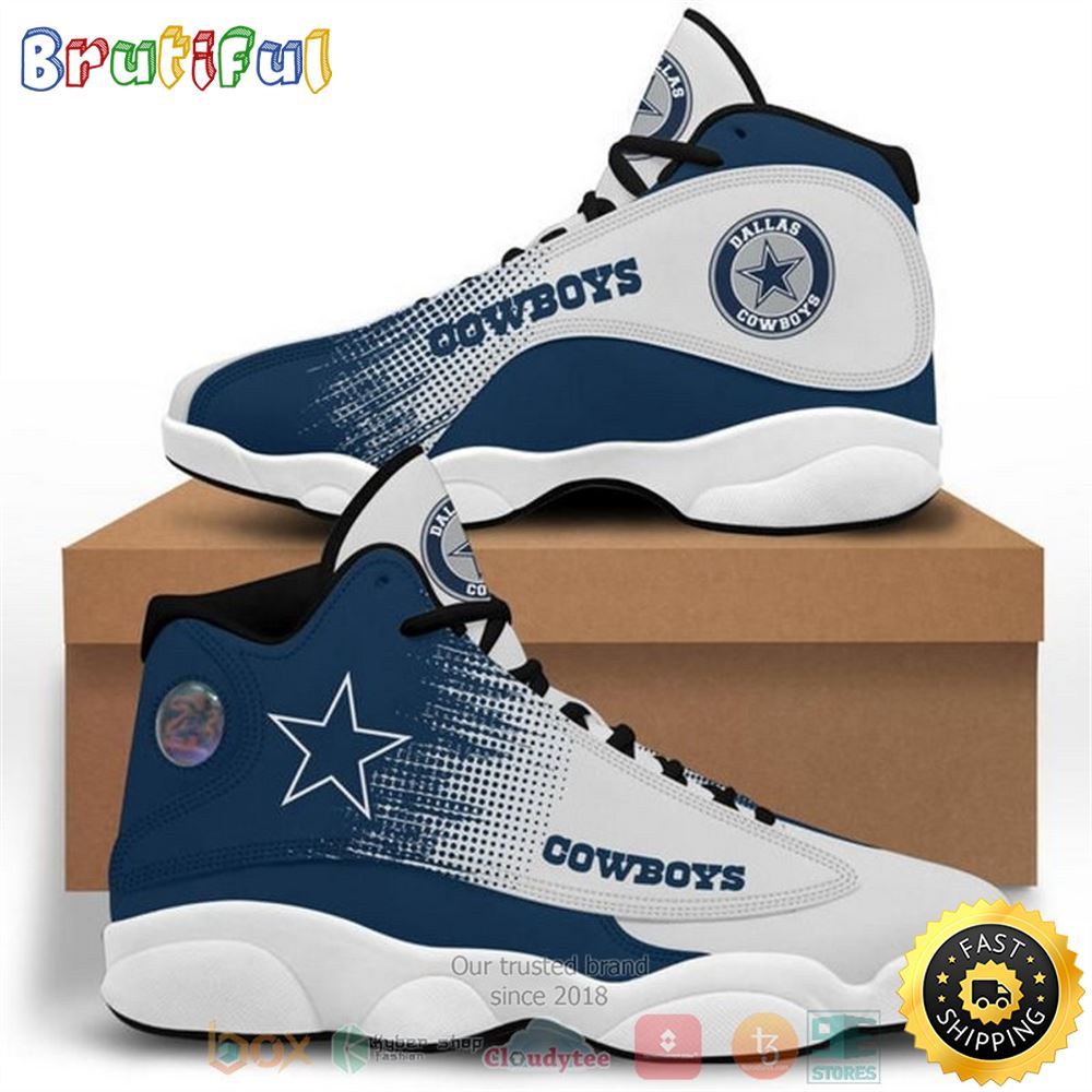 JWFancy Dallas Cowboys AJ13 Sneakers Shoes For Men And Women