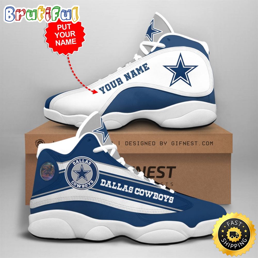 JWFancy Dallas Cowboys AJ13 Sneakers Shoes For Men And Women