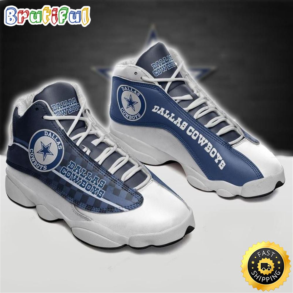 JWFancy Dallas Cowboys AJ13 Sneakers Shoes For Men And Women