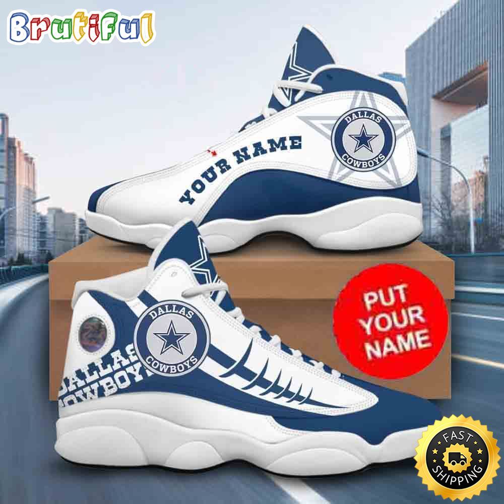 JWFancy Dallas Cowboys AJ13 Sneakers Shoes For Men And Women