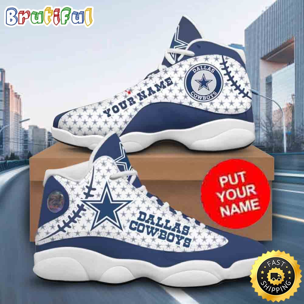 JWFancy Dallas Cowboys AJ13 Sneakers Shoes For Men And Women