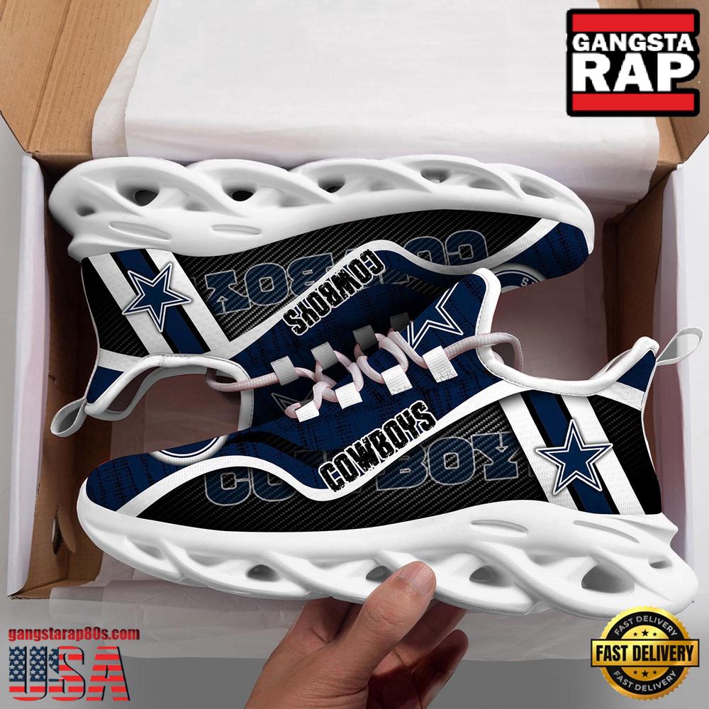 JWFancy Dallas Cowboys Max Soul Shoes Sneakers For Men And Women