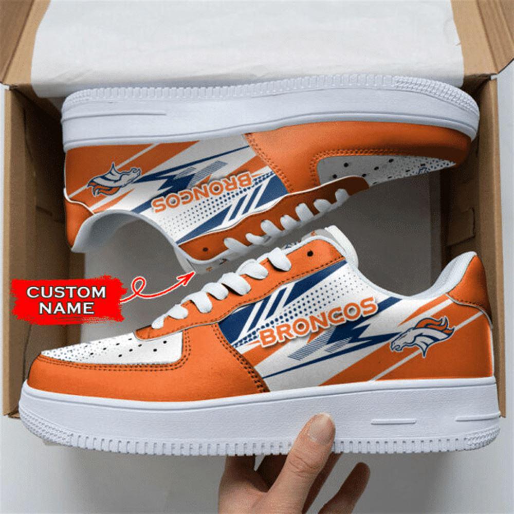 JWFancy Denver Broncos Air Low-Top Sneakers Shoes For Men And Women