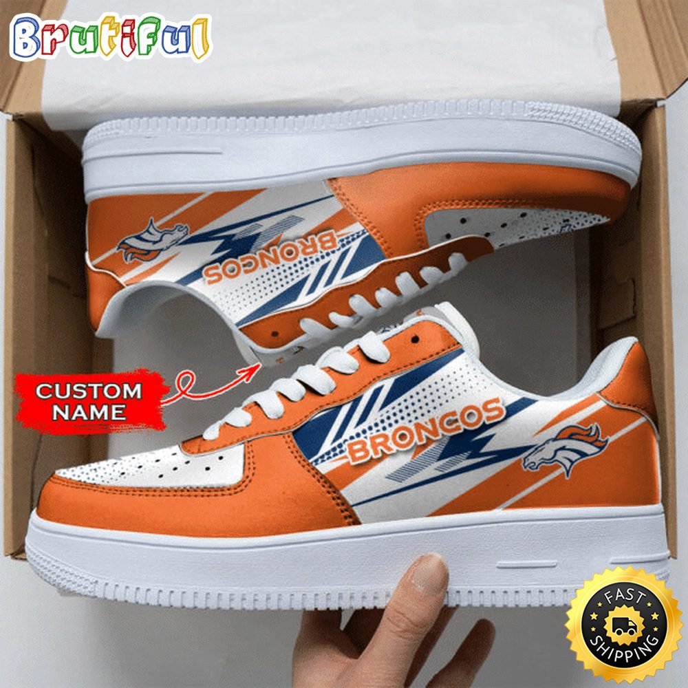 JWFancy Denver Broncos Air Low-Top Sneakers Shoes For Men And Women