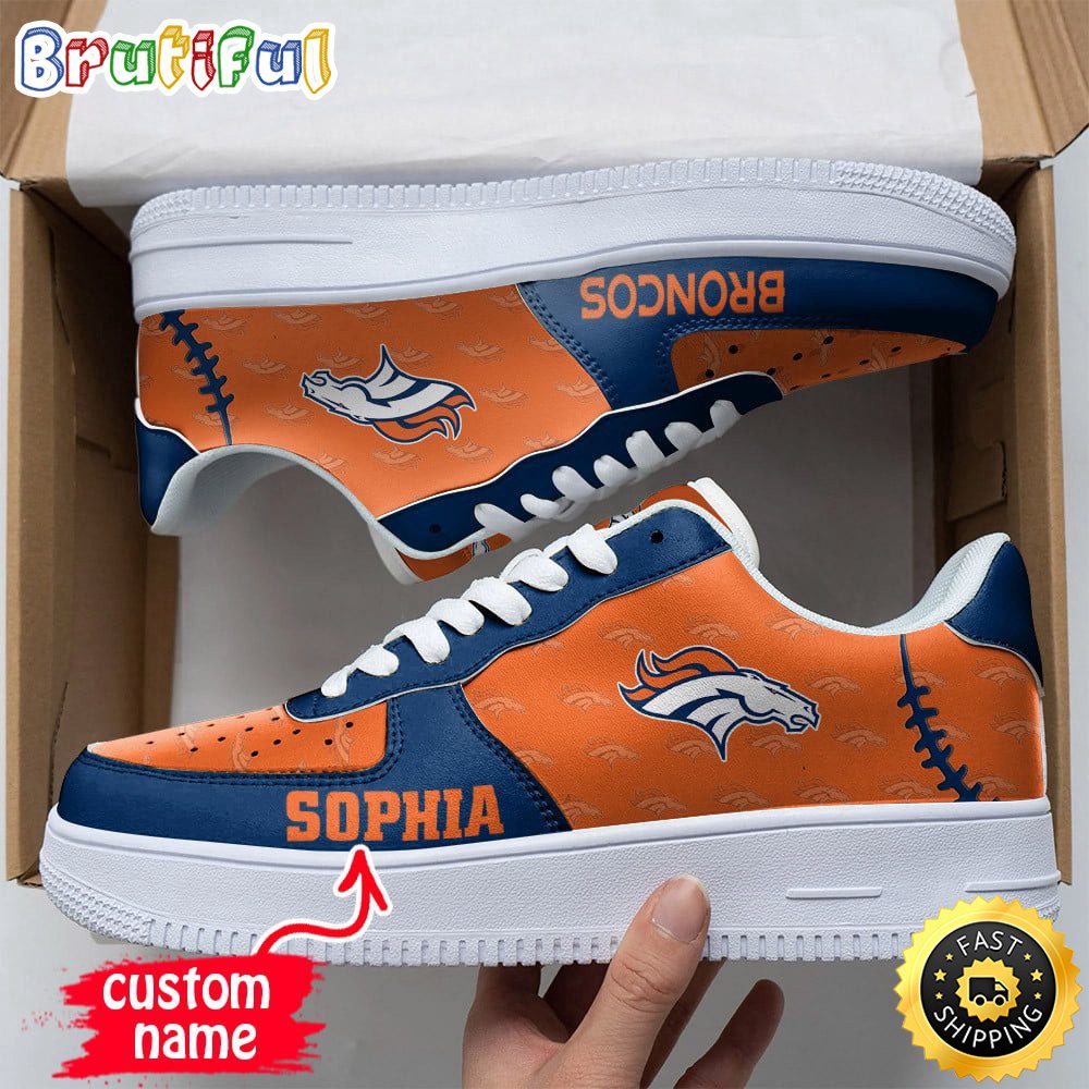 JWFancy Denver Broncos Air Low-Top Sneakers Shoes For Men And Women