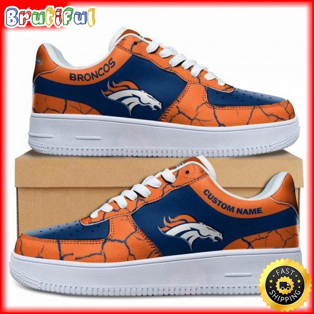 JWFancy Denver Broncos Air Low-Top Sneakers Shoes For Men And Women