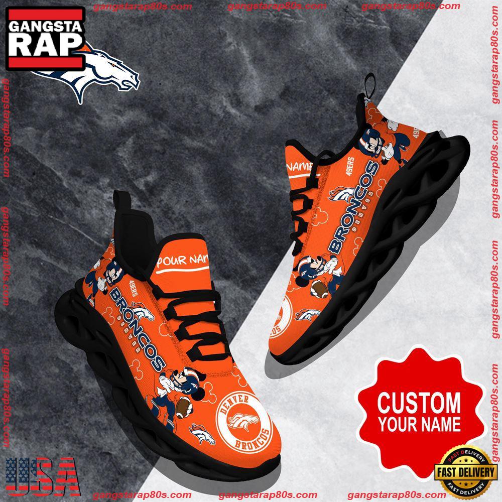 JWFancy Denver Broncos Max Soul Shoes Sneakers For Men And Women