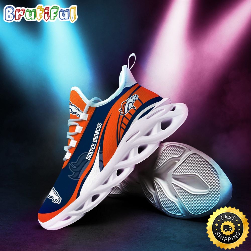 JWFancy Denver Broncos Max Soul Shoes Sneakers For Men And Women
