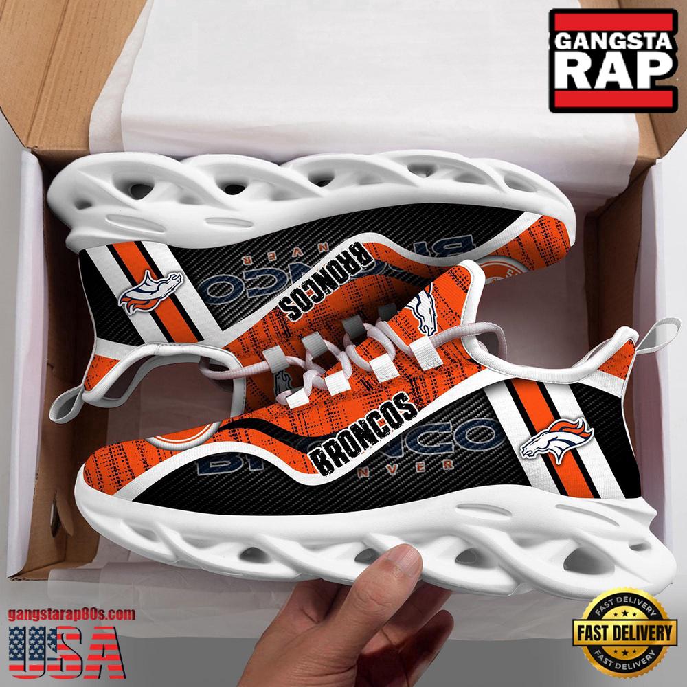 JWFancy Denver Broncos Max Soul Shoes Sneakers For Men And Women
