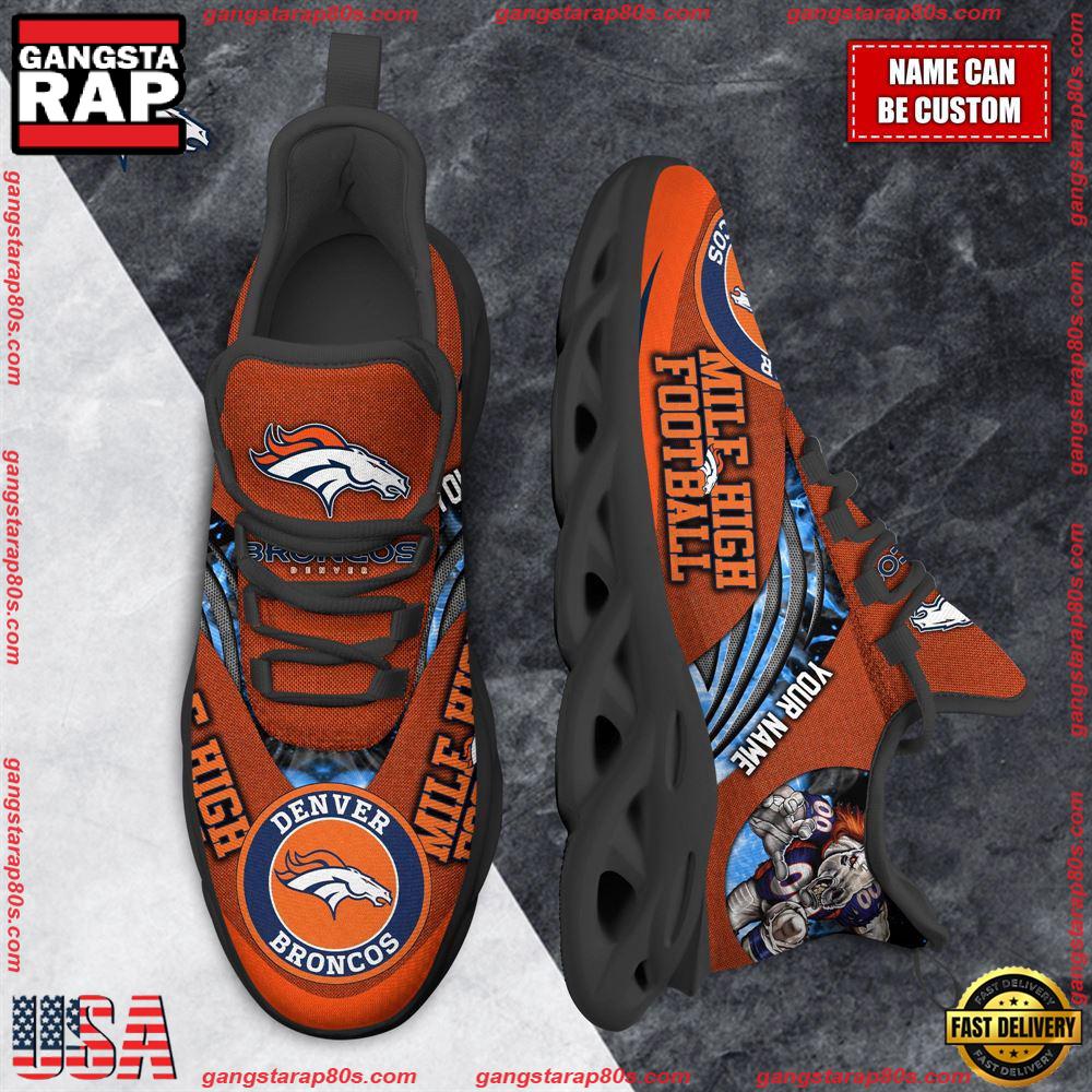 JWFancy Denver Broncos Max Soul Shoes Sneakers For Men And Women