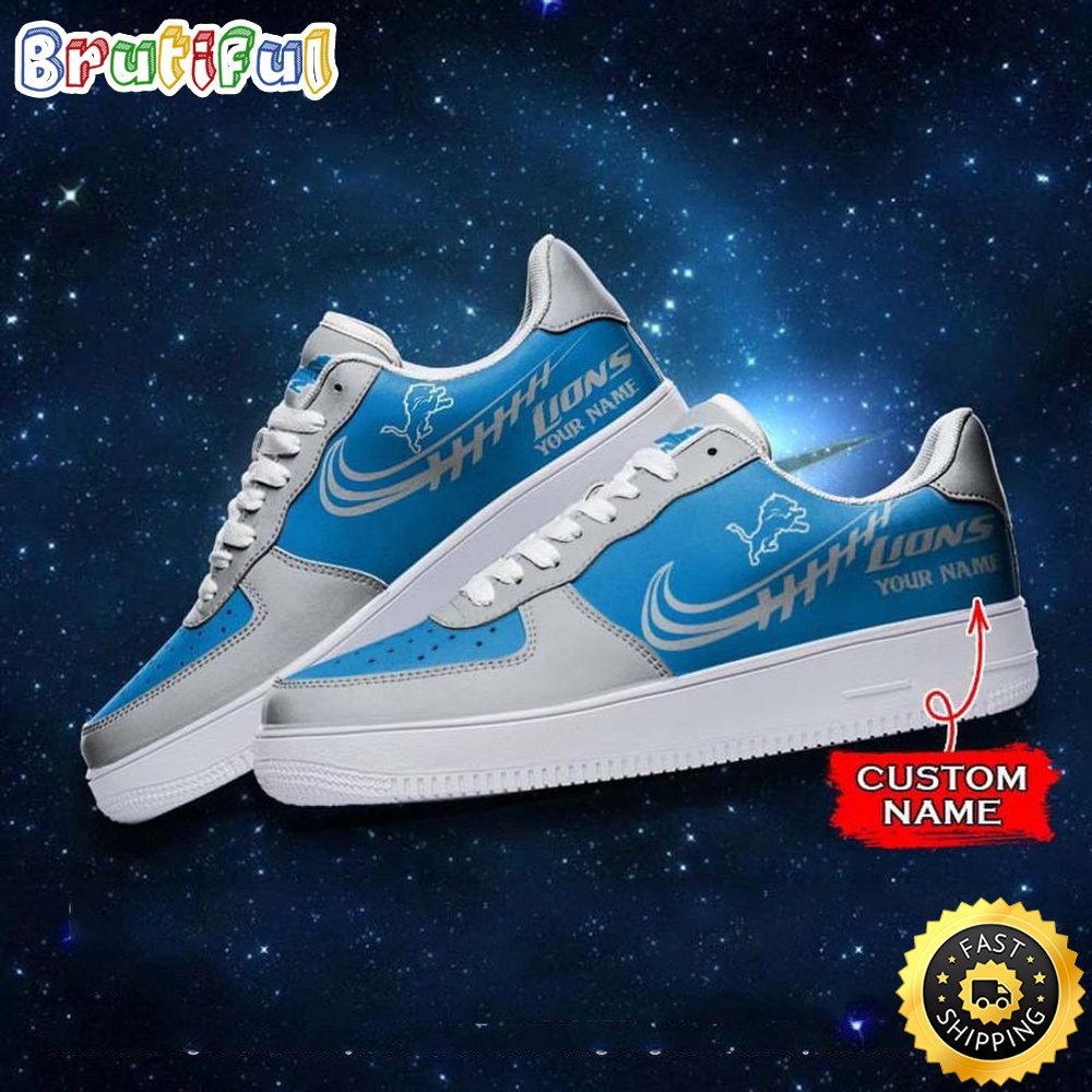 JWFancy Detroit Lions Air Low-Top Sneakers Shoes For Men And Women