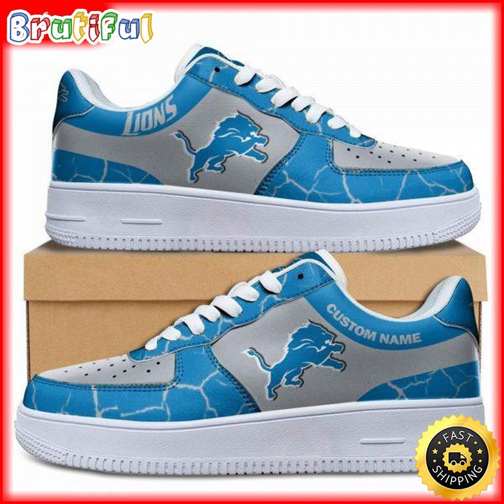 JWFancy Detroit Lions Air Low-Top Sneakers Shoes For Men And Women