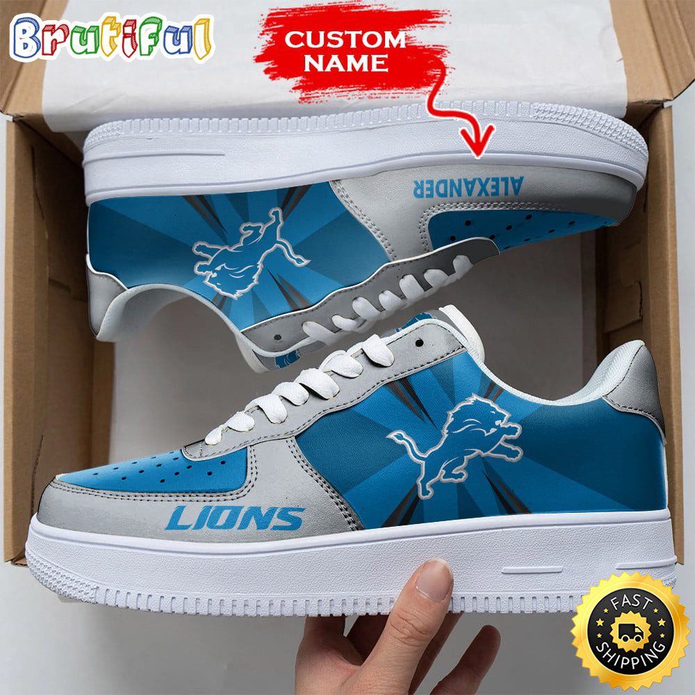 JWFancy Detroit Lions Air Low-Top Sneakers Shoes For Men And Women