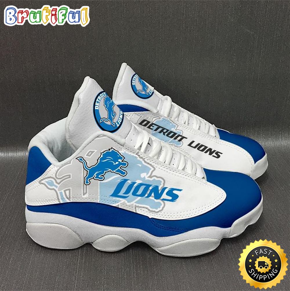 JWFancy Detroit Lions AJ13 Sneakers Shoes For Men And Women