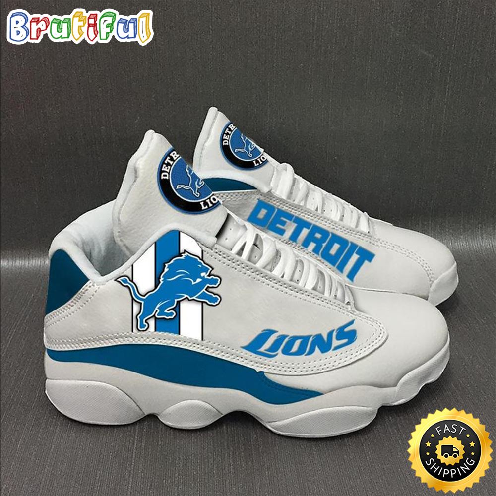 JWFancy Detroit Lions AJ13 Sneakers Shoes For Men And Women
