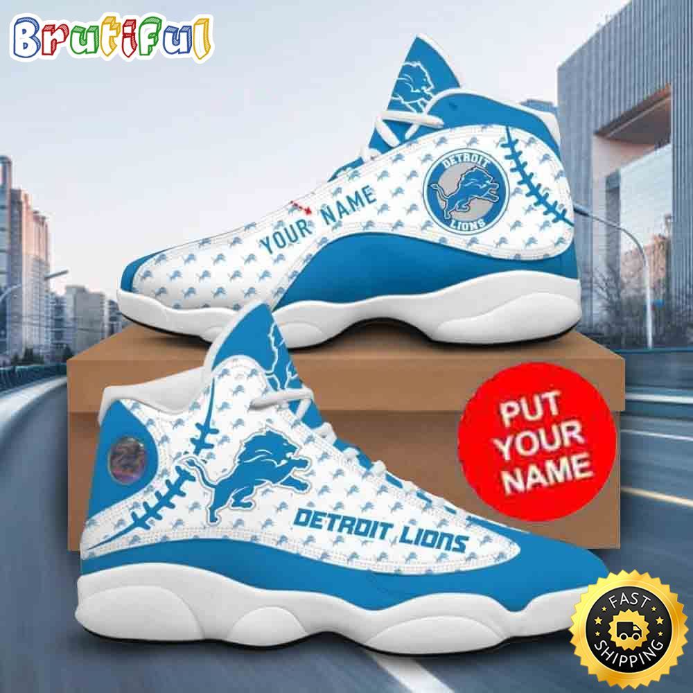 JWFancy Detroit Lions AJ13 Sneakers Shoes For Men And Women