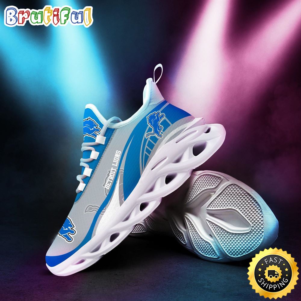 JWFancy Detroit Lions Max Soul Shoes Sneakers For Men And Women