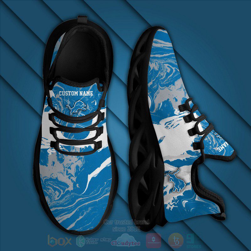 JWFancy Detroit Lions Max Soul Shoes Sneakers For Men And Women