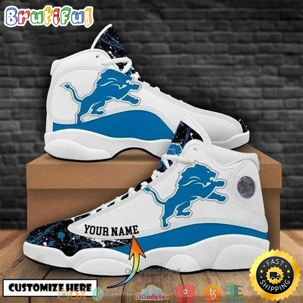 JWFancy Detroit Lionss  AJ13 Sneakers Shoes For Men And Women