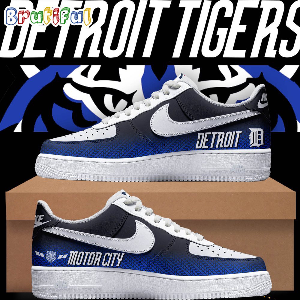 JWFancy Detroit Tigers Air Low-Top Sneakers Shoes For Men And Women