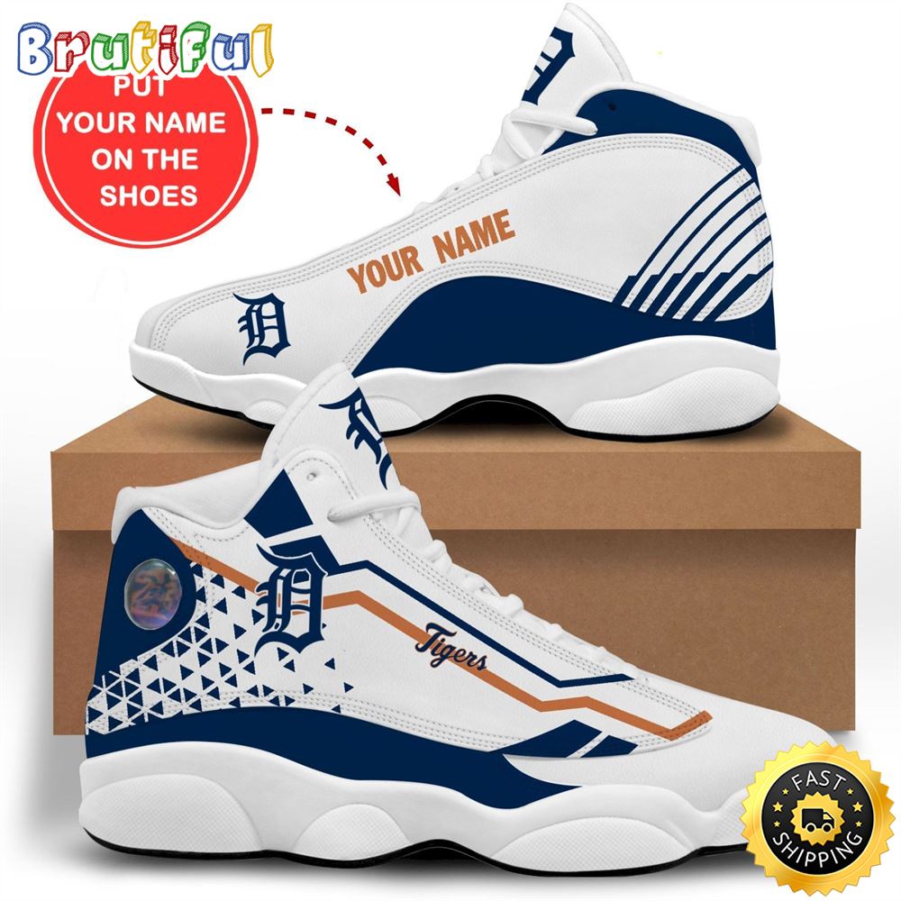 JWFancy Detroit Tigers AJ13 Sneakers Shoes For Men And Women