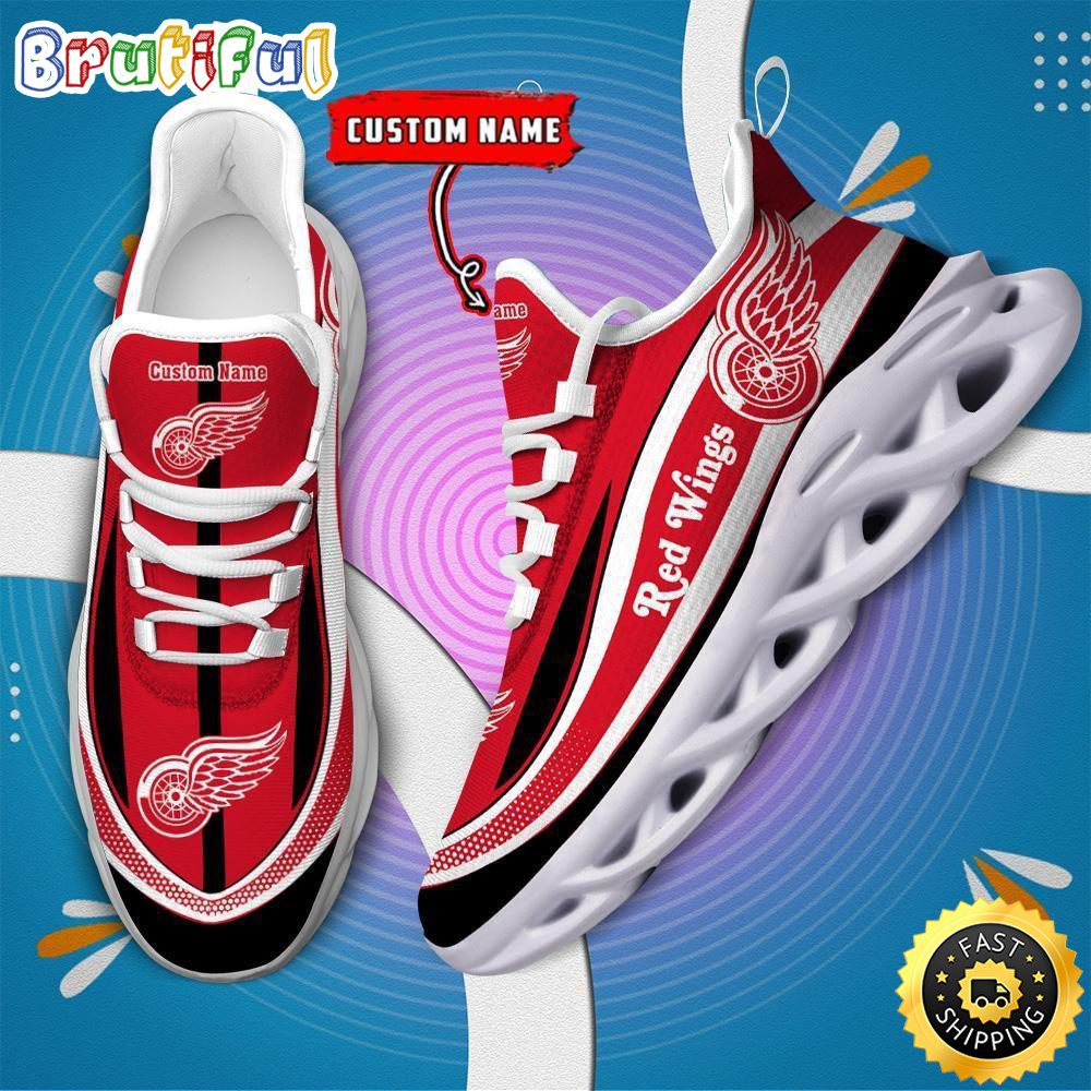 JWFancy Detroit Wings Max Soul Shoes Sneakers For Men And Women