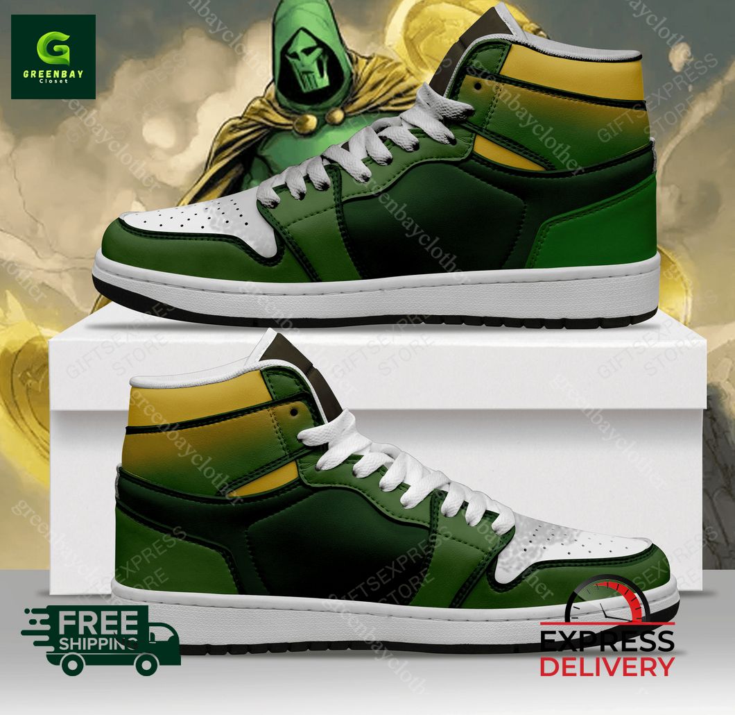 JWFancy Doctor Doom AJ1 High Sneakers Shoes For Men And Women