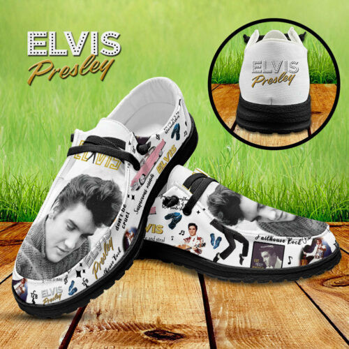 JWFancy Elvis Presley Hey Dude Shoes Wally Men’s Lace Up Loafers Comfortable For Men And Women