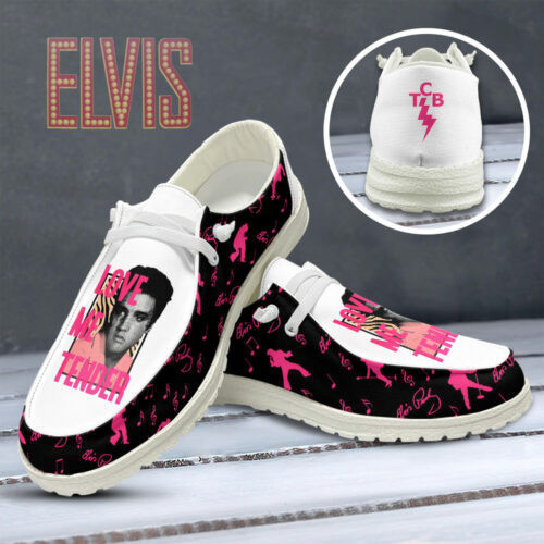 JWFancy Elvis Presley Hey Dude Shoes Wally Men’s Lace Up Loafers Comfortable For Men And Women