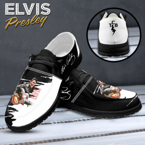 JWFancy Elvis Presley Hey Dude Shoes Wally Men’s Lace Up Loafers Comfortable For Men And Women