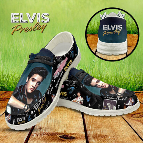 JWFancy Elvis Presley Hey Dude Shoes Wally Men’s Lace Up Loafers Comfortable For Men And Women