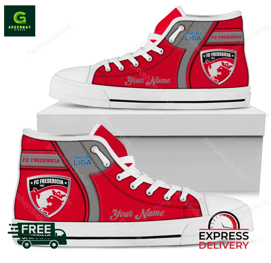 JWFancy FC Fredericia High Top Canvas Sneakers Shoes For Men And Women