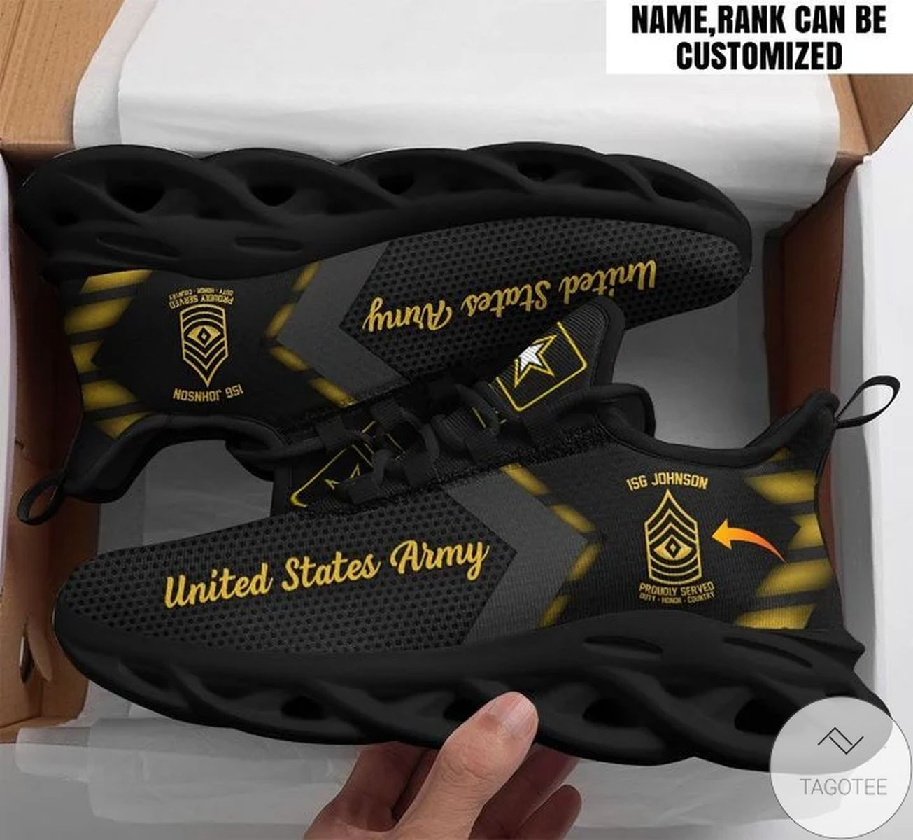 JWFancy First Sergeant Johnson Max Soul Shoes Sneakers For Men And Women