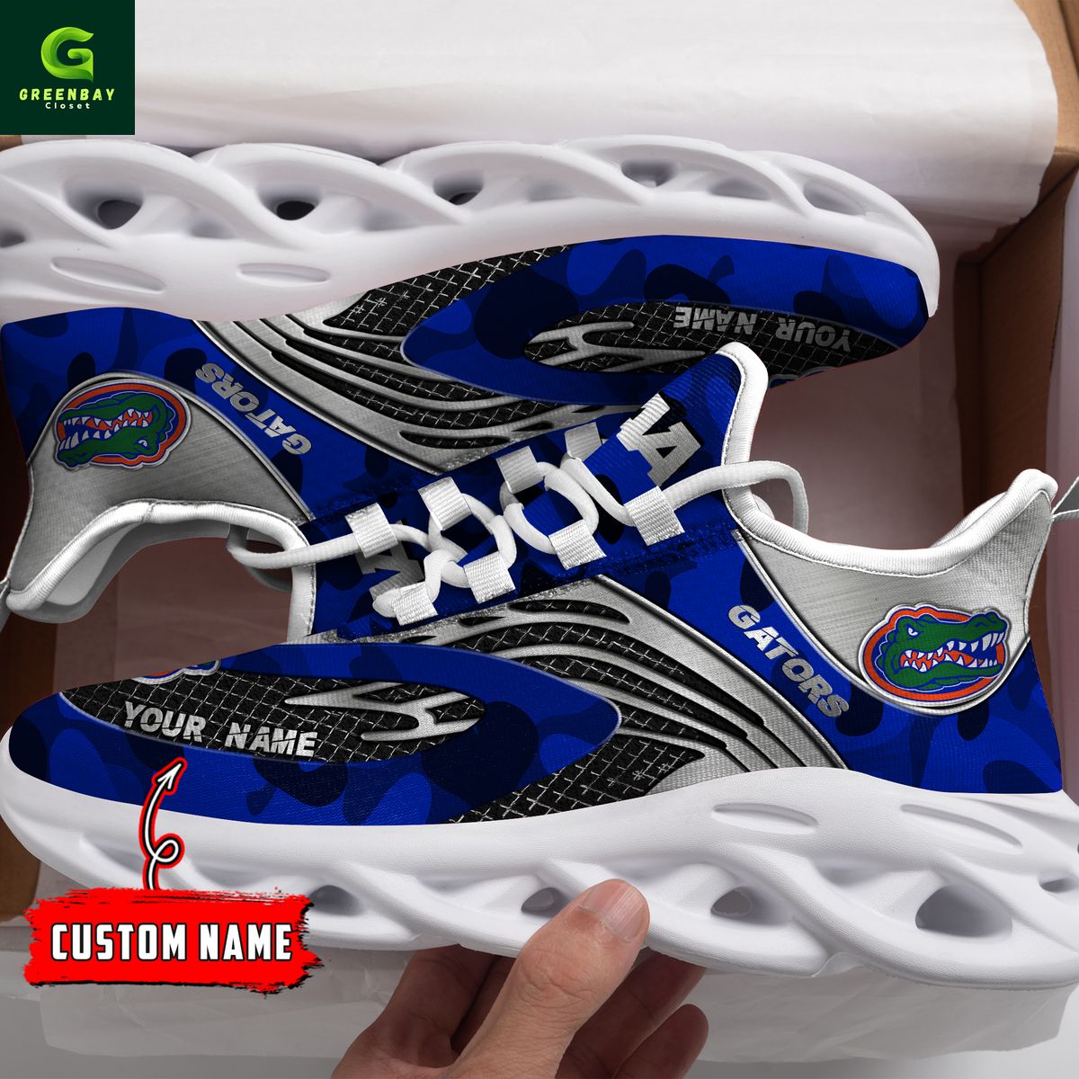 JWFancy Florida Gators Max Soul Shoes Sneakers For Men And Women