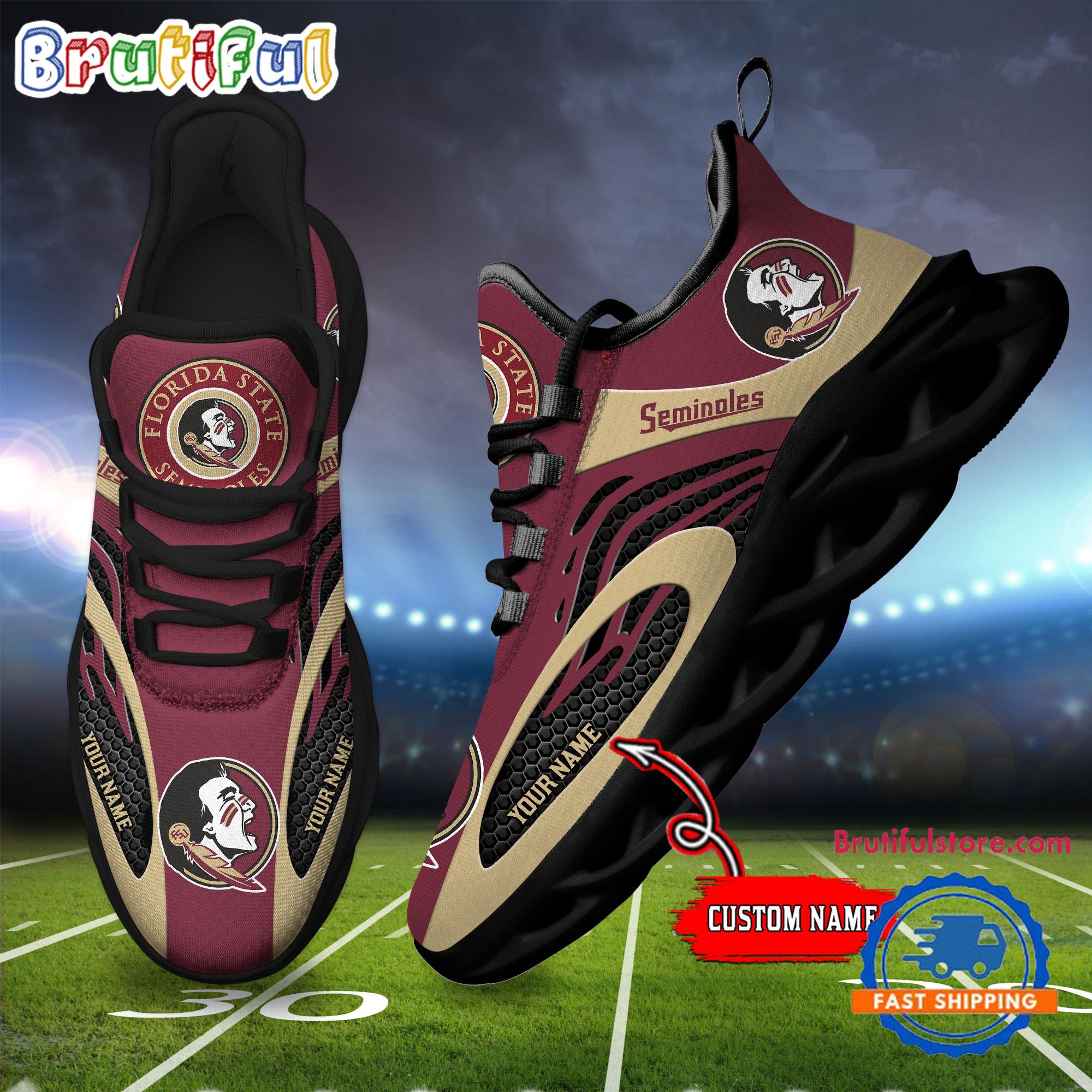 JWFancy Florida State Seminoles Max Soul Shoes Sneakers For Men And Women