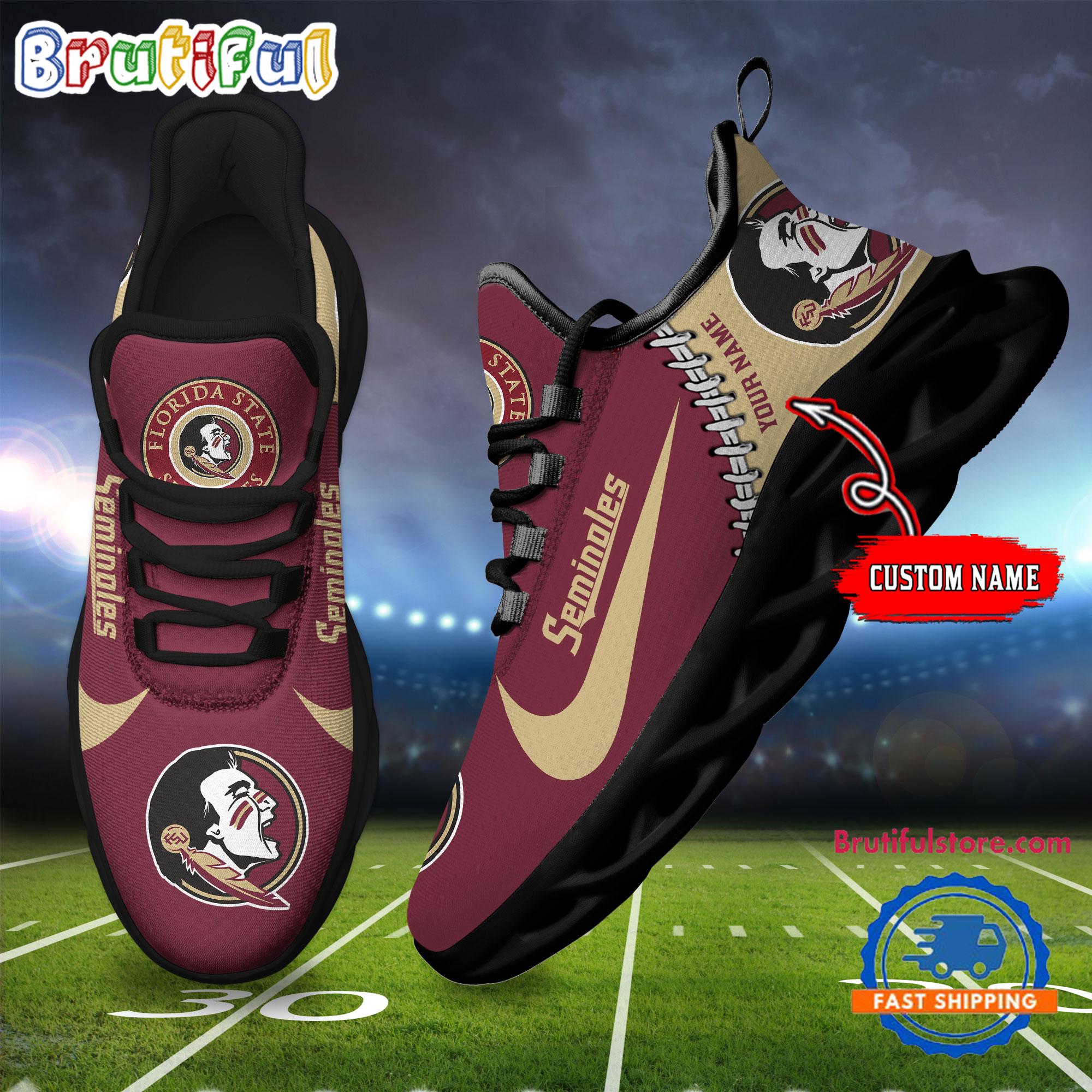 JWFancy Florida State Seminoles Max Soul Shoes Sneakers For Men And Women