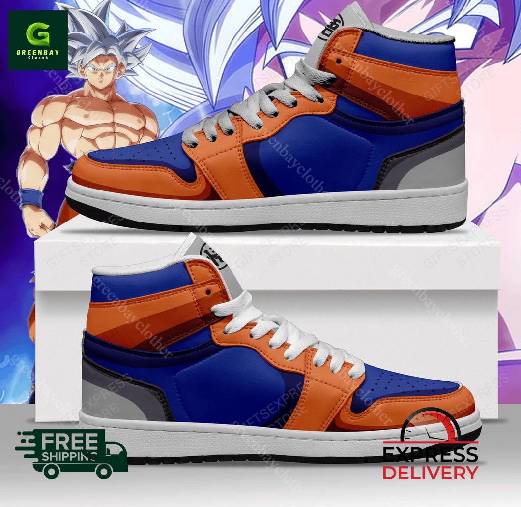 JWFancy Goku Ultra Instinct AJ1 High Sneakers Shoes For Men And Women
