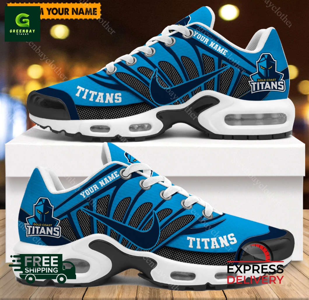 JWFancy Gold Coast Titans TN Shoes Sneakers For Men And Women
