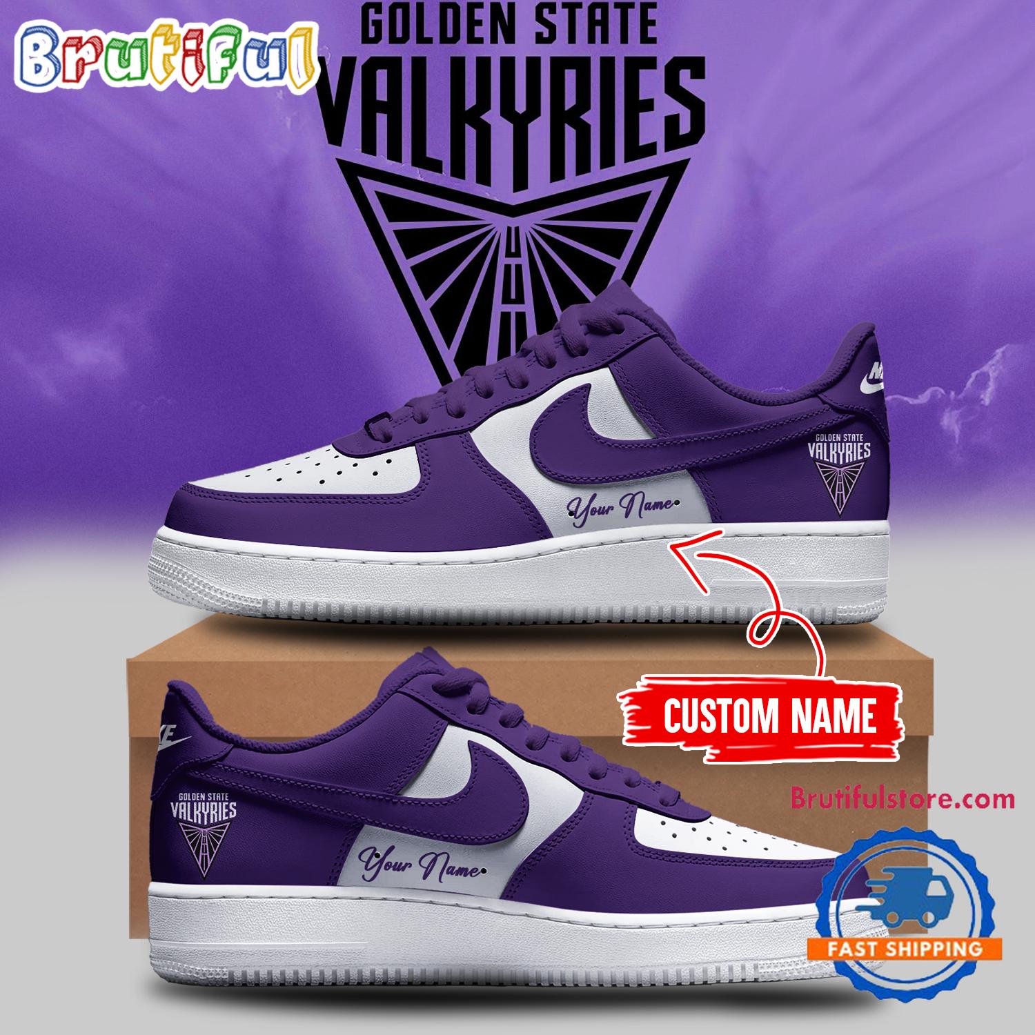 JWFancy Golden State Valkyries Air Low-Top Sneakers Shoes For Men And Women