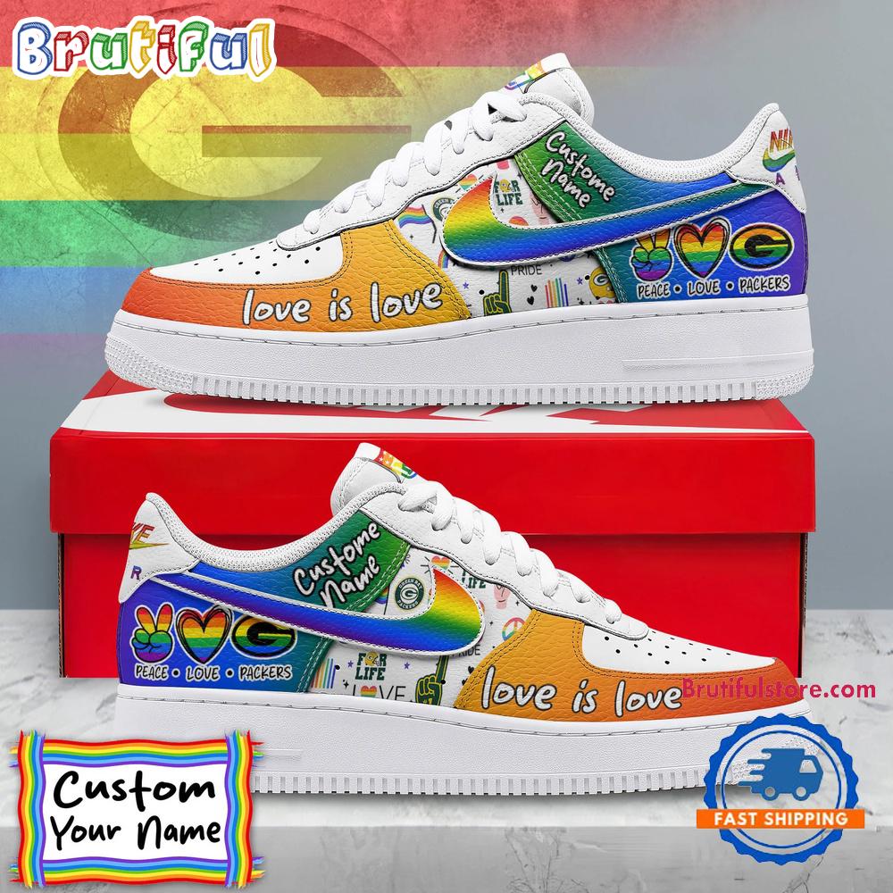 JWFancy Green Bay Packers Air Low-Top Sneakers Shoes For Men And Women