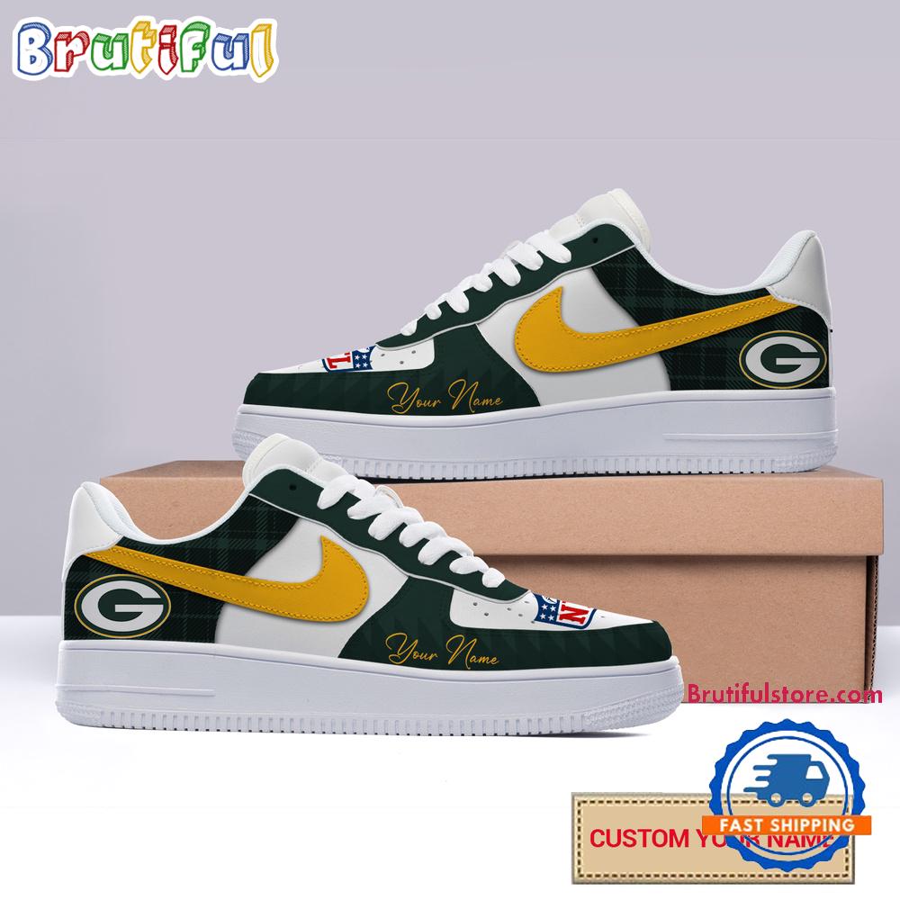 JWFancy Green Bay Packers Air Low-Top Sneakers Shoes For Men And Women