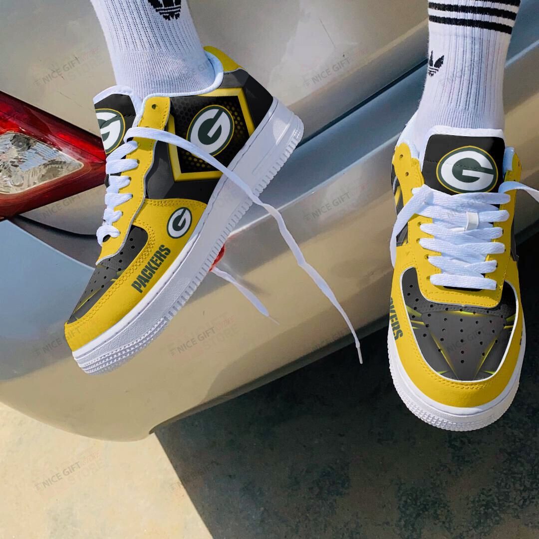 JWFancy Green Bay Packers Air Low-Top Sneakers Shoes For Men And Women