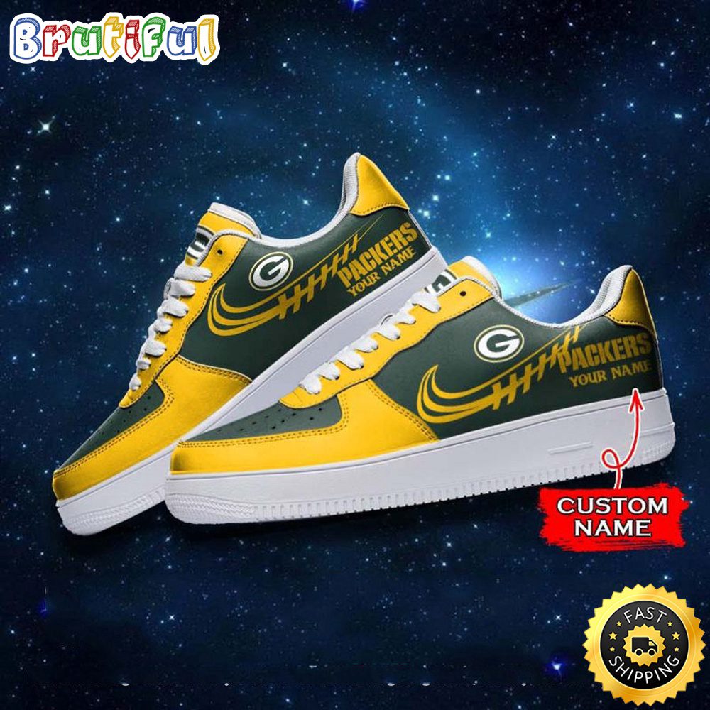 JWFancy Green Bay Packers Air Low-Top Sneakers Shoes For Men And Women