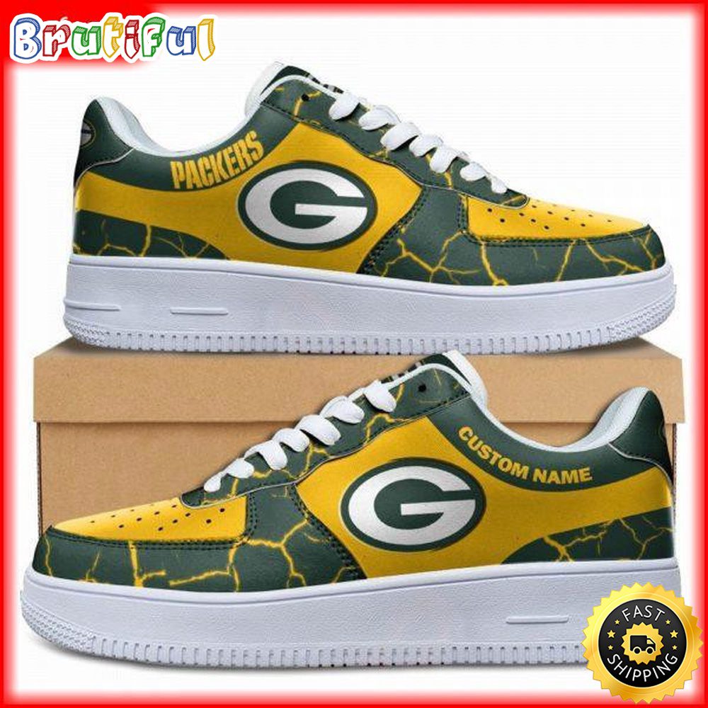 JWFancy Green Bay Packers Air Low-Top Sneakers Shoes For Men And Women